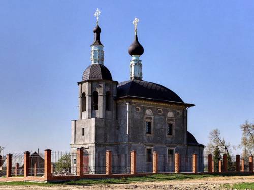 Кузовлёвское кладбище - Храм рядом