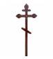 Крест сосна "Резной"  фигурный с орнаментом