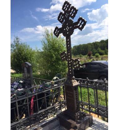 Крест на могилу КС2
