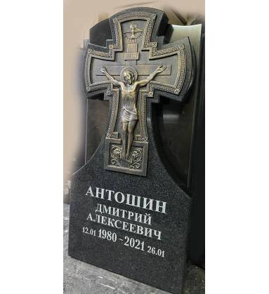 Крест-накладка на памятник
