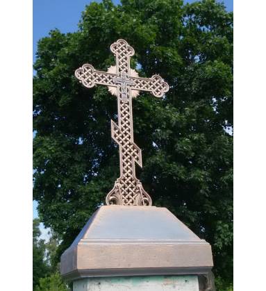 Крест на могилу КБ